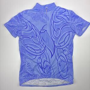 Voler Cycling Jersey Womens Medium Purple Racecore Bike Jersey